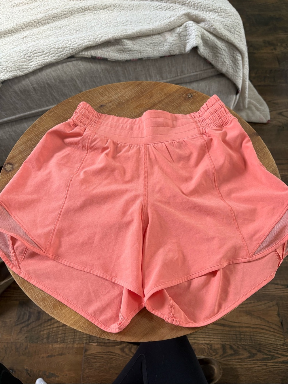 lululemon athletica Coral Pink Athletic Shorts